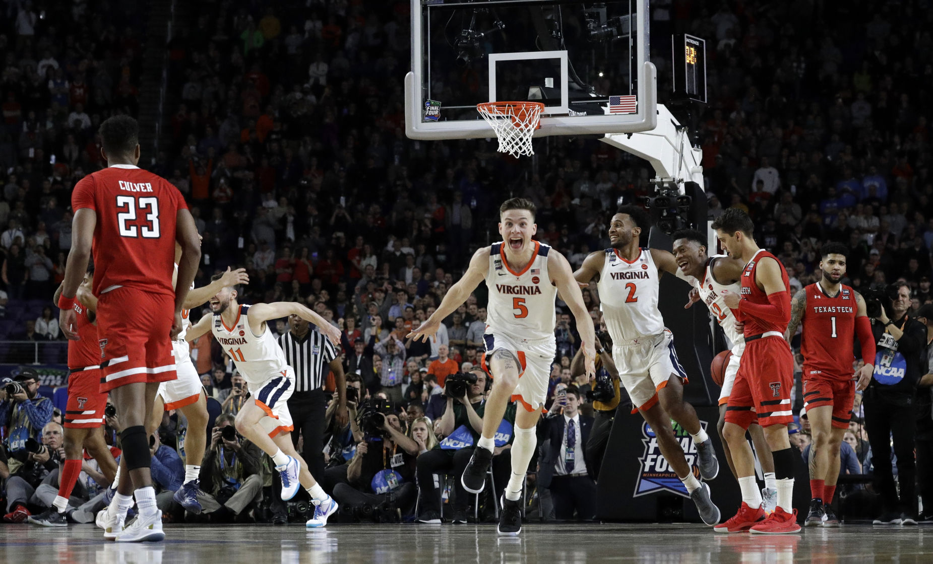 Final Four Texas Tech Virginia Basketball